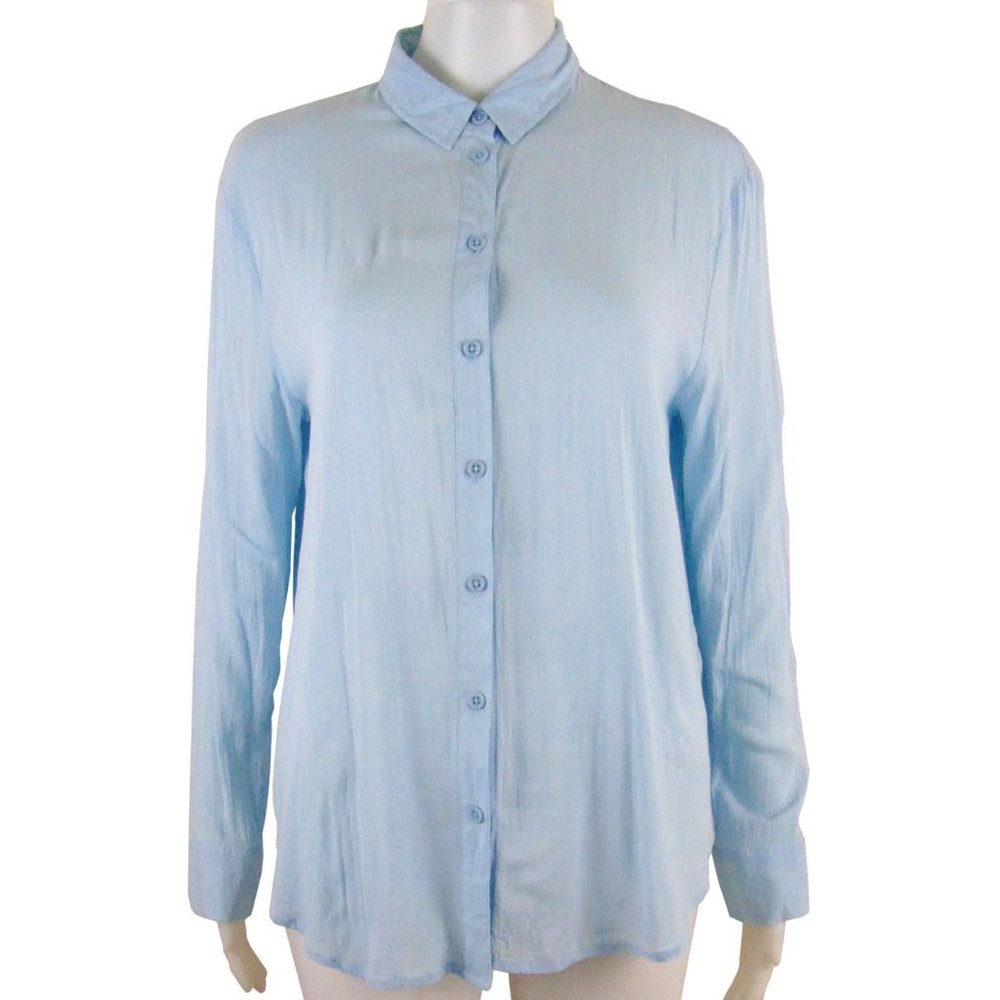 Samsoe & Samsoe Cashmere Blue DESIGN Shirt- Size S